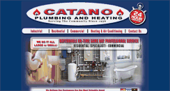 Desktop Screenshot of catanoplumbing.com